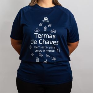 T-shirt Gota: Azul